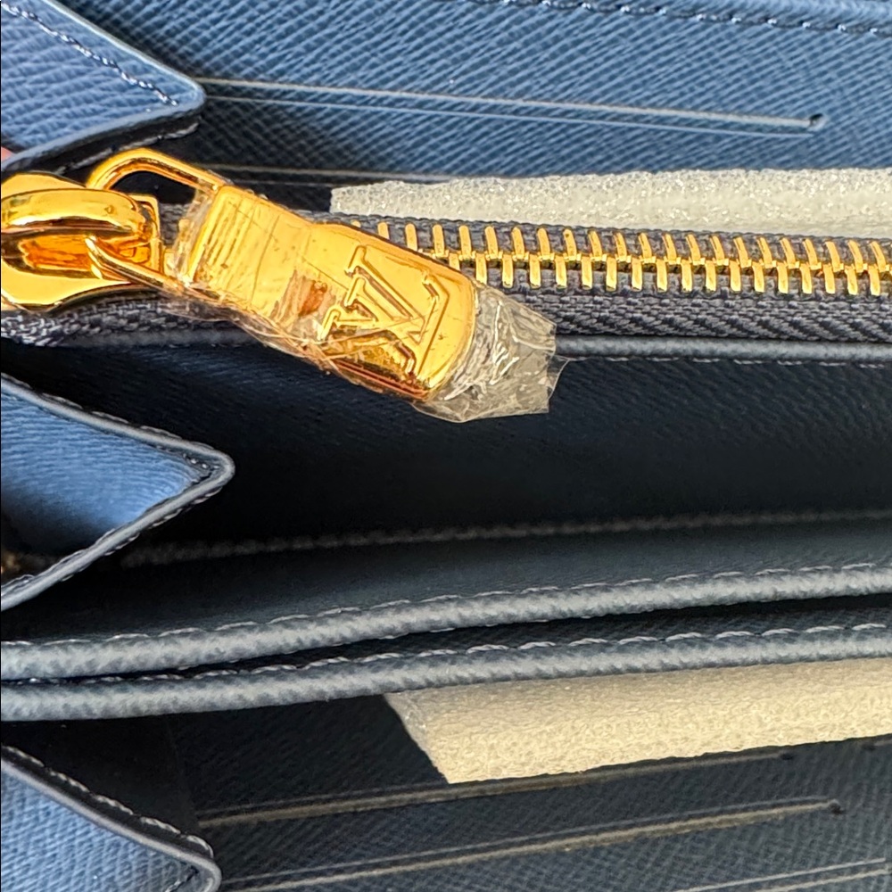 🍒 Denim Zippy Wallet | Monogram | Playful 🍒 - Picture 10 of 16